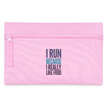 Ich laufe - Federtasche - Rosa - Vorne
