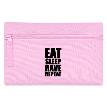 EAT SLEEP RAVE REPEAT - Federtasche - Rosa - Vorne