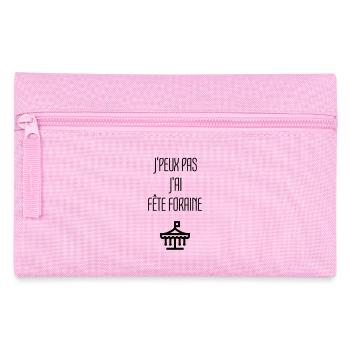 Forain / Foraine / Fête / Cirque / Foire - Trousse - rose - Devant