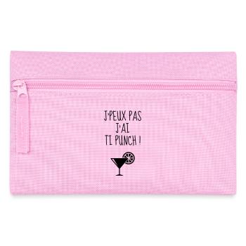 Guadeloupe / 971 / Guadeloupéen / Guadeloupéenne - Trousse - rose - Devant