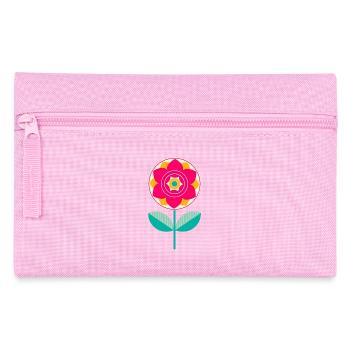 Cute Colorful Flower - Pencil Case - pink - Front
