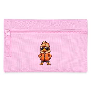 Ente Winter Comic - Federtasche - Rosa - Vorne