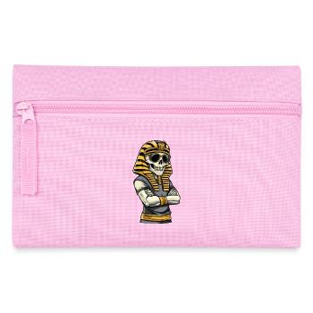 Pharaoh Skull - Pencil Case - pink - Front