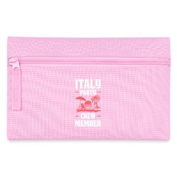 Équipe de fête en Italie - Trousse - rose - Devant