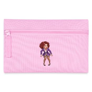 Tanzende Königin - Federtasche - Rosa - Vorne
