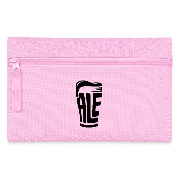 Ale - Funny Beer Logo - Pencil Case - pink - Front