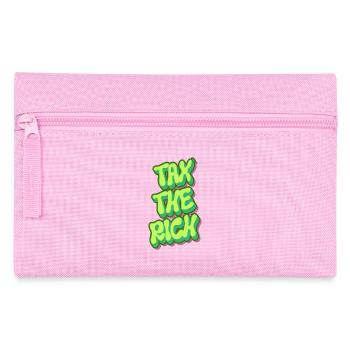Tax The Rich - Pencil Case - pink - Front
