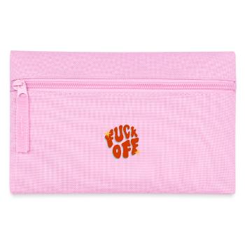 Fuck Off Handlettering - Federtasche - Rosa - Vorne