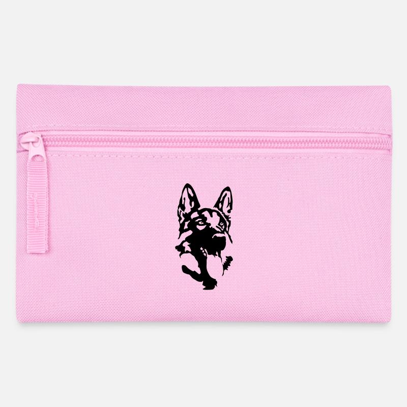 deutscher_schaeferhund - Trousse - rose