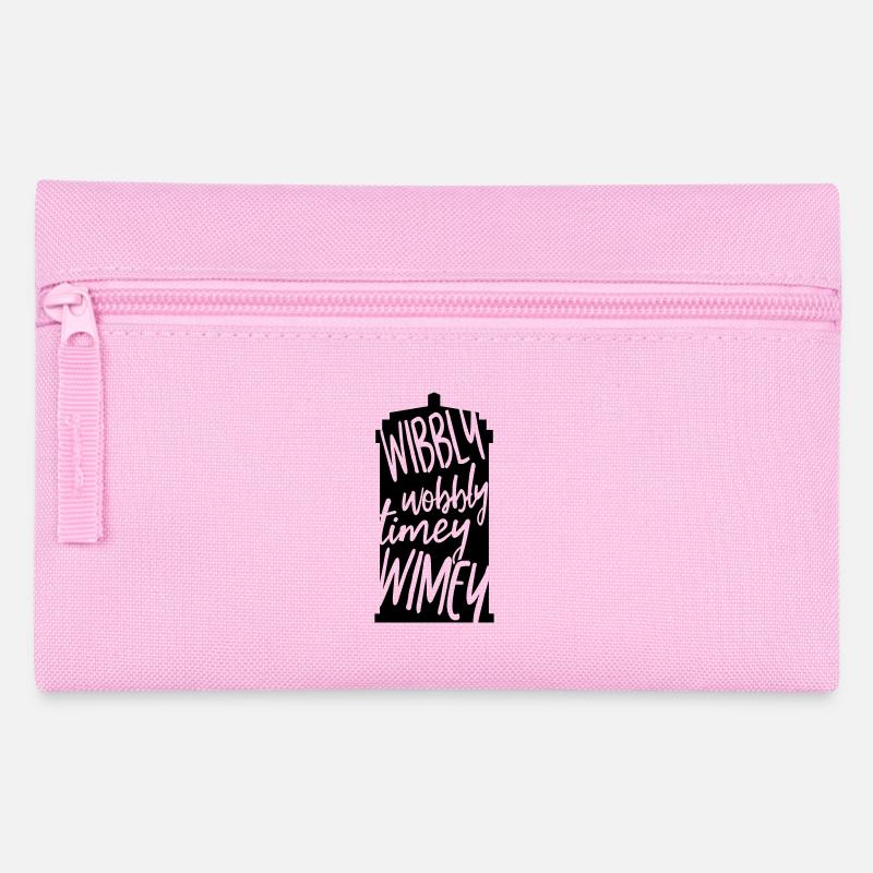 Wibbly Wobbly Timey WImey - Federtasche - Rosa