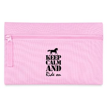 Sport équestre Dressage Saut d’obstacles - Trousse - rose - Devant