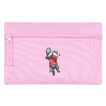 Raquette de tennis Badger - Trousse - rose - Devant