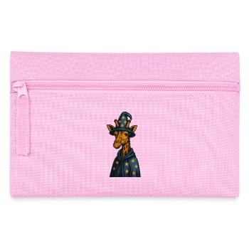 Wizard Giraffe Magic Art - Pencil Case - pink - Front