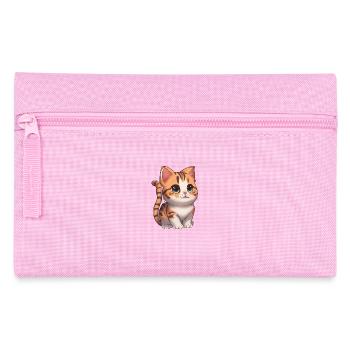 Total niedliches Kätzchen - Federtasche - Rosa - Vorne