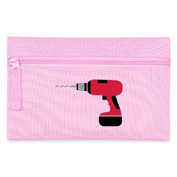 Akkubohrer - Federtasche - Rosa - Vorne