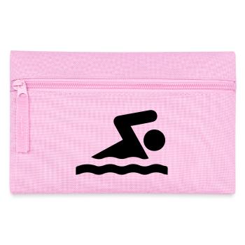 Schwimmer - Federtasche - Rosa - Vorne
