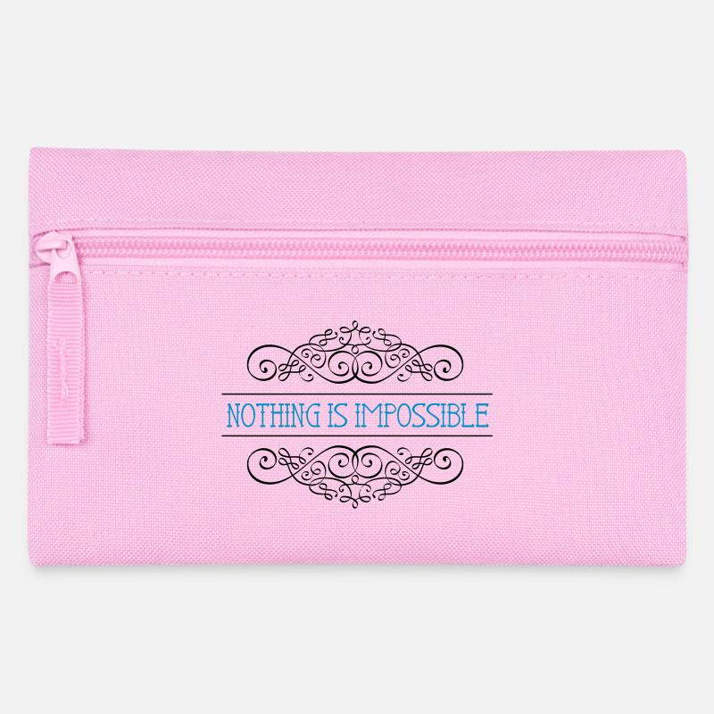 Rien est impossible - Trousse - rose