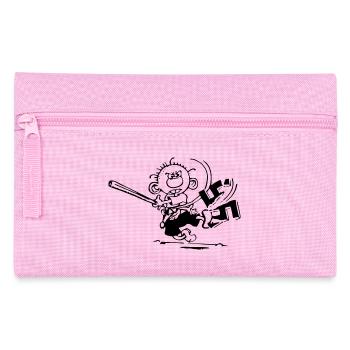 against Nazis - Pencil Case - pink - Front