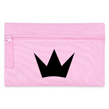 Krone - Federtasche - Rosa - Vorne