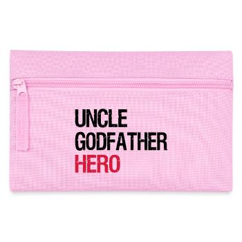 uncle - Pencil Case - pink - Front