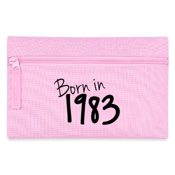 Geboren 1983 - Federtasche - Rosa - Vorne