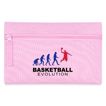 Basketball evolution - Federtasche - Rosa - Vorne