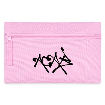 ACAB Graffiti Tag Style - Federtasche - Rosa - Vorne