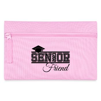 Senior 2023 Friend Proud Friend of Graduated - Pencil Case - pink - Front