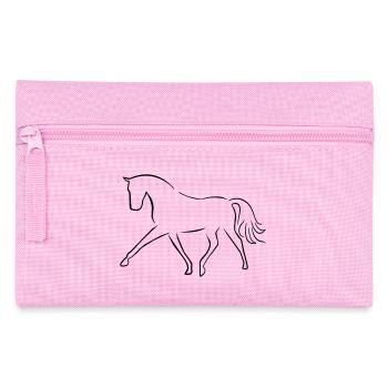 Cheval de dressage - Trousse - rose - Devant