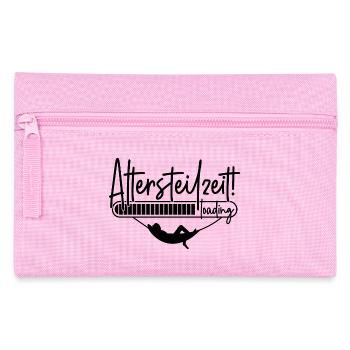 ATZ Ladebalken Hängematte Altersteilzeit loading - Federtasche - Rosa - Vorne