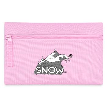 snow Mountain - Pencil Case - pink - Front