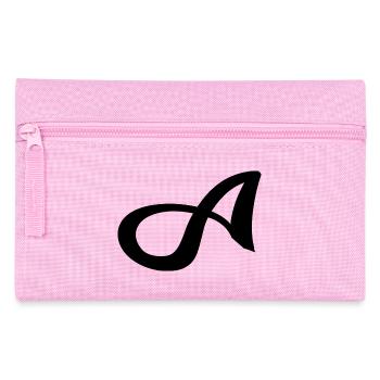 Letter A - Federtasche - Rosa - Vorne