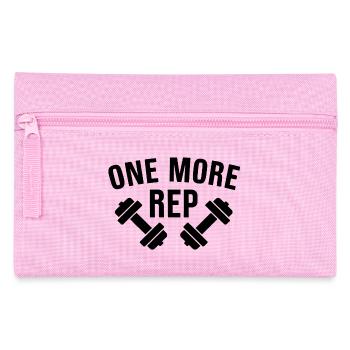 Ein weiteres Zitat für Liebhaber eines motivierenden Fitnessstudios - Federtasche - Rosa - Vorne