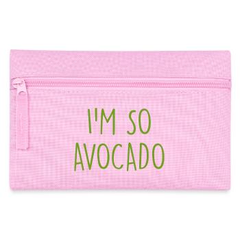 Avocado - Federtasche - Rosa - Vorne
