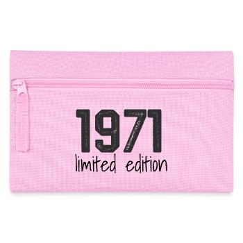 Édition limitée 1971 Rétro Anniversaire Vintage Des - Trousse - rose - Devant