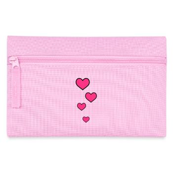 herzen - Federtasche - Rosa - Vorne