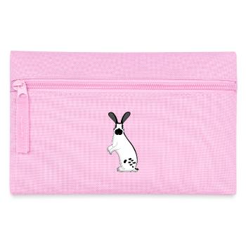 Giant cheques makes Mannc - Pencil Case - pink - Front