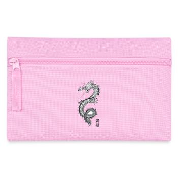 Chinese dragon motif 12 - Pencil Case - pink - Front