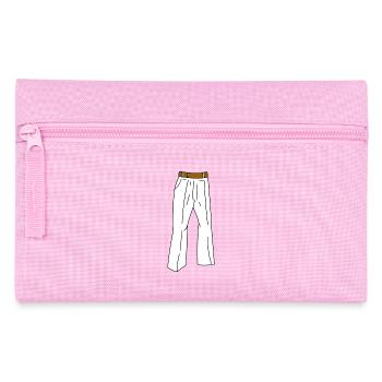 weisse hose - Federtasche - Rosa - Vorne