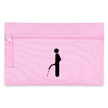 wc pimmel pisser - Federtasche - Rosa - Vorne