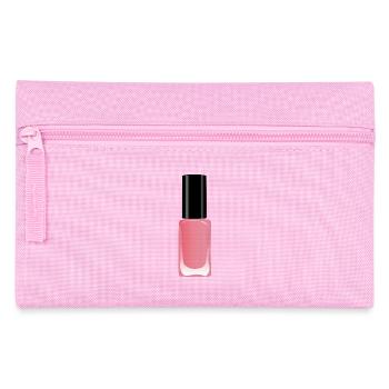 Nail polish nails paint gift gift idea - Pencil Case - pink - Front