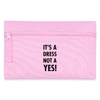 Prevention of sexual violence - no means no! - Pencil Case - pink - Front