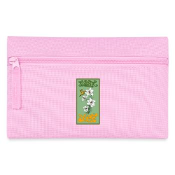 Natur - Federtasche - Rosa - Vorne