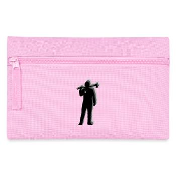Lumberjack Shadow with Lumber Load - Pencil Case - pink - Front