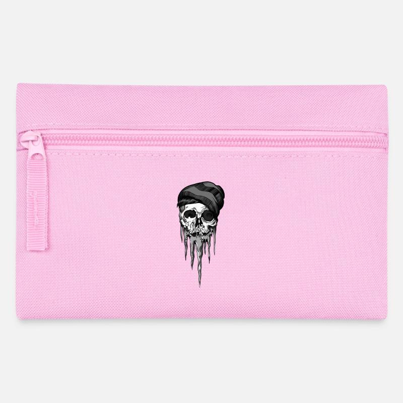 Crâne congelé - Trousse - rose