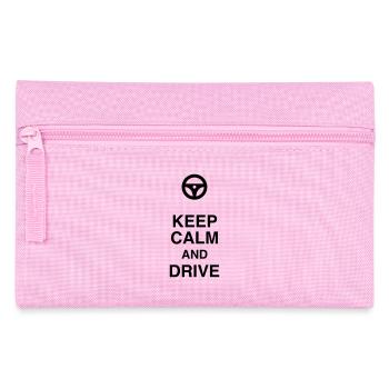 Conducteur Conduire Sport Voiture Athlète - Trousse - rose - Devant