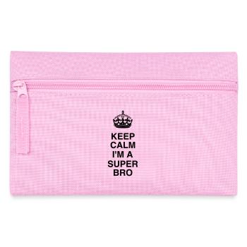 Frère Frangin Frere Naissance Bébé Frérot - Trousse - rose - Devant