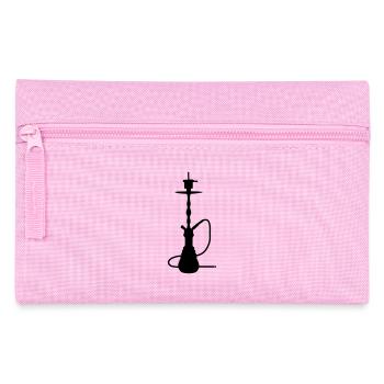 shisha silhouette - Federtasche - Rosa - Vorne
