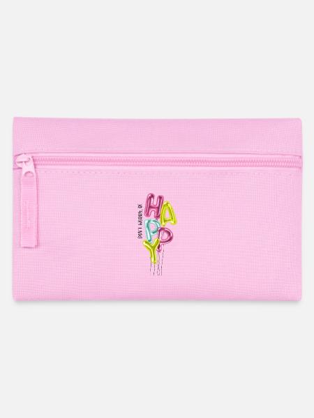 HAPPY Ballonbuchstaben - Federtasche - Rosa