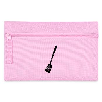 Kitchen utensils fryer or baking spoon - Pencil Case - pink - Front